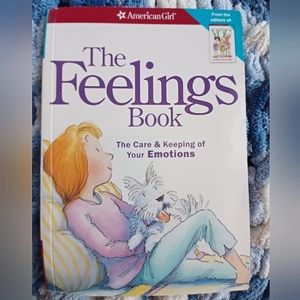 AMERICAN GIRL "The Feelings Book" paperback for girls age 8-12